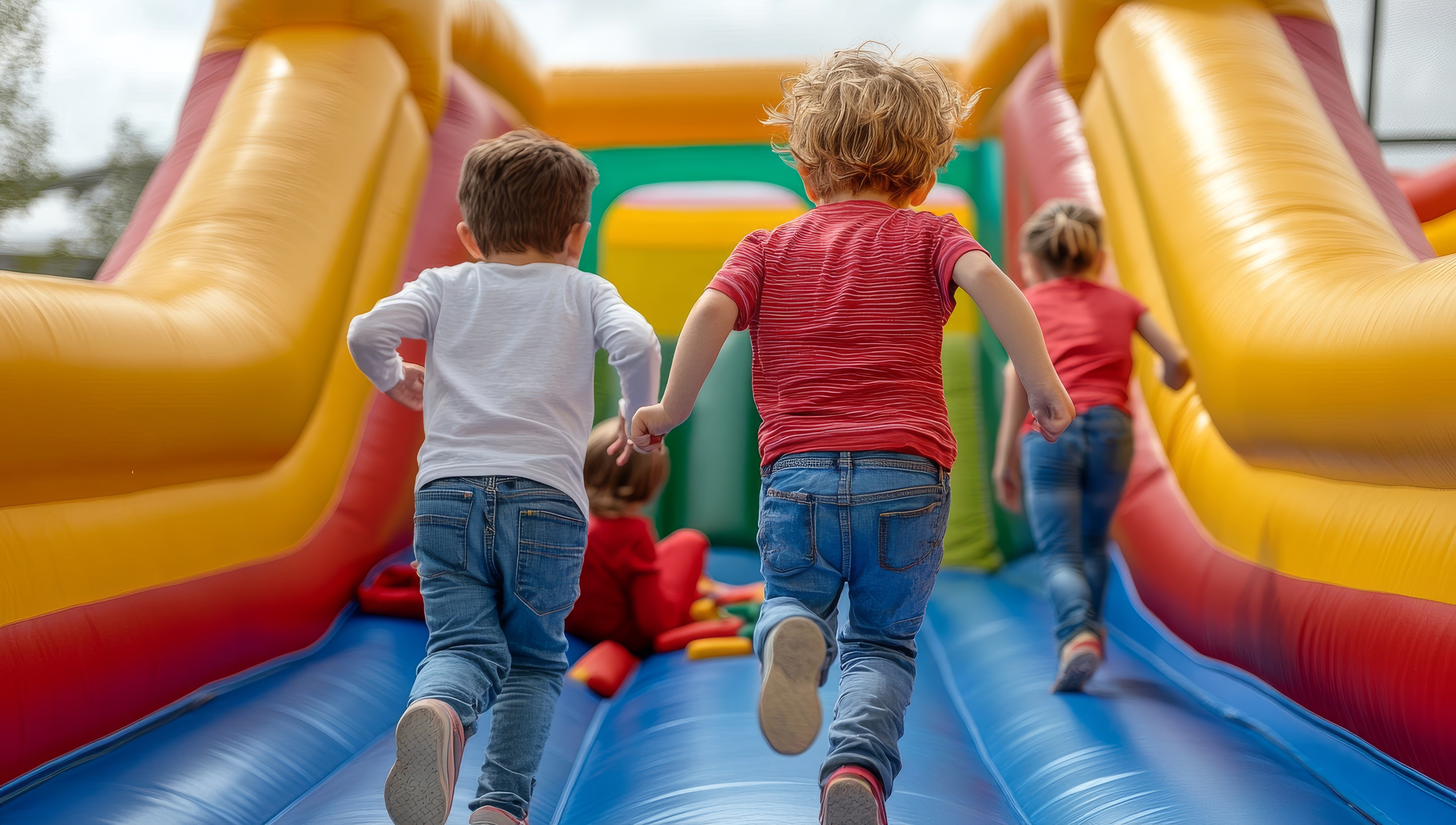 Community event organizers preparing Simple Waivers liability forms